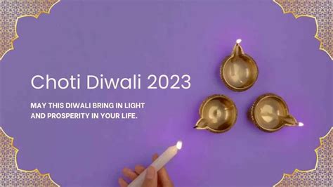 When is Choti Diwali 2023? Narak Chaturdashi Date and Know All About ...