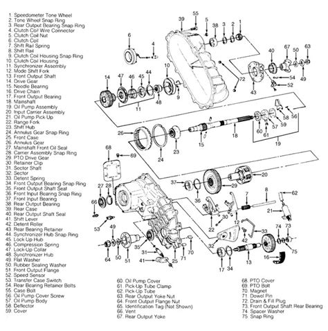 Np241 Transfer Case Parts Diagram - Wiring Diagram Pictures