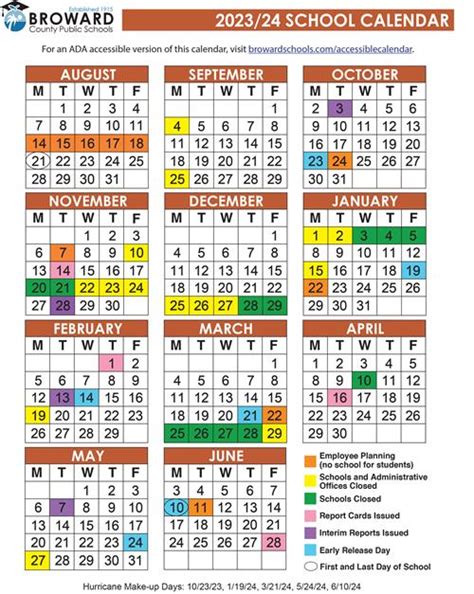 Broward County School Calendar 2024 To 2024 - Becki Carolan