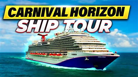 Carnival Horizon Cruise Ship Tour - YouTube