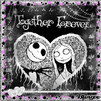 The Nightmare Before Christmas Jack And Sally Together Forever