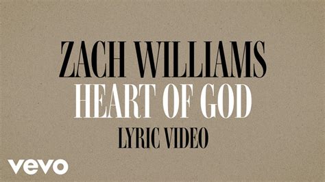 Zach Williams - Heart of God Chords - Chordify