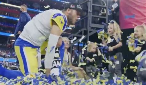 Matthew Stafford and his daughters go viral for cute confetti celebration