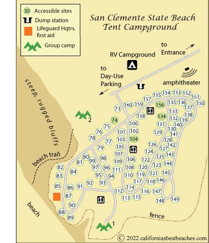 San Clemente Beach Camping