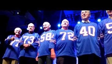 Celebrating the Buffalo Bills 1964 & 1965 AFL Championship teams ...