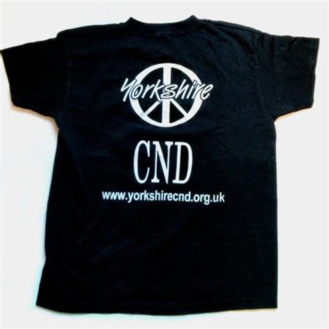 T-Shirts – Yorkshire Campaign for Nuclear Disarmament