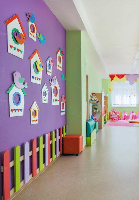 Kindergarten, Hall., a School & Education Photo by Dreamer63 | Daycare decor, Preschool decor ...