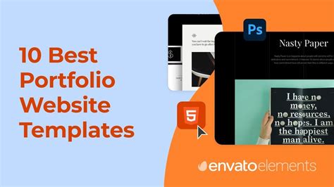 10 Best Portfolio Website Templates - YouTube