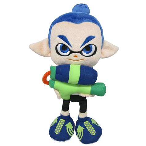 Blue Inkling Boy Official Splatoon Plush | Video Game Heaven