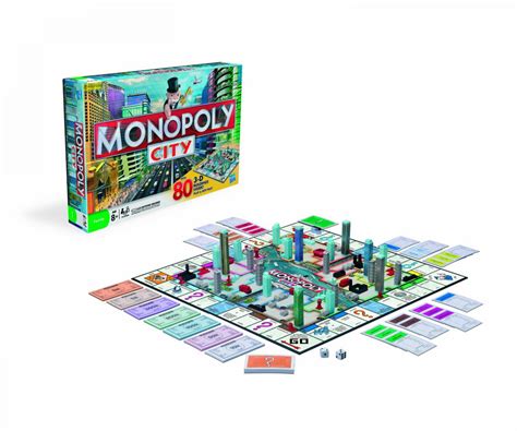 Monopoly City 3D Buildings Edition Family Board Game Brand New Sealed by Hasbro | eBay