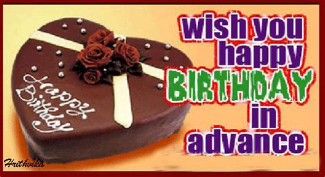 Happy Birthday In Advance. Free Happy Birthday eCards, Greeting Cards | 123 Greetings