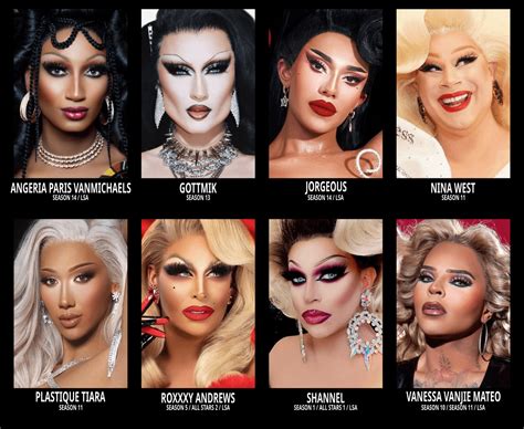 [AS9] Rupaul´s Drag Race All Stars 9 Speculated Cast Visual 2.0 : r ...