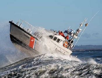 Coast Guard boat crashing through waves is having a f*cking blast ...