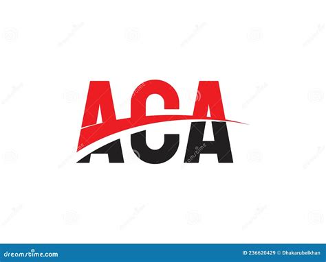 ACA Letter Initial Logo Design Vector Illustration Stock Vector - Illustration of background ...