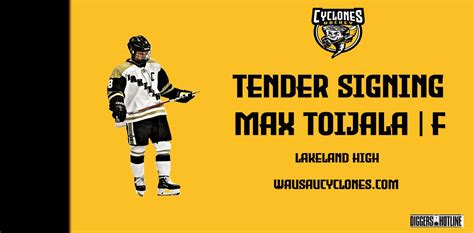 Wausau Cyclones Sign Lakeland All-State Hockey Phenom Toijala - OnFocus