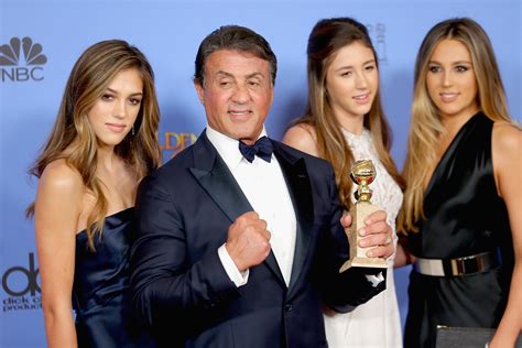 Las hijas de Sylvester Stallone serán Miss Globo de Oro - Univision