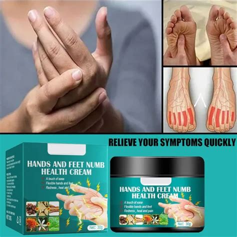 NUMBNESS CREAMS FOR Hands & Feet Nerve Pain Relief Cream Neuropathy Pain Relief EUR 8,68 ...