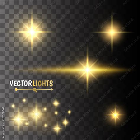 Vector light effects Stock Vector | Adobe Stock