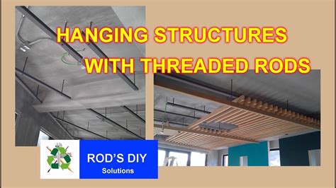 How to Drill a Perfect Vertical in a Ceiling for Threaded Rods - YouTube