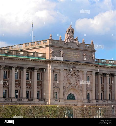 City architecture, Riksdag building (Riksdagshuset), House of ...