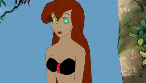 Kaa and Ariel(GIF) by BillCiphersPuppet on DeviantArt