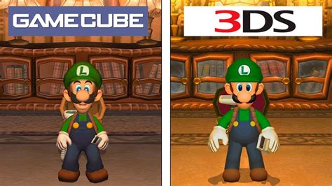 Luigi's Mansion | Gamecube VS 3DS | Emu 4K Graphics Comparison ...