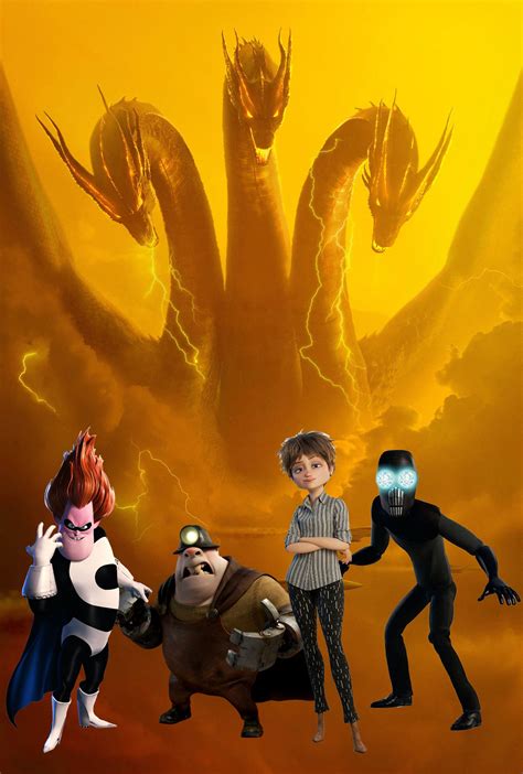 Incredibles Villains and King Ghidorah by GameUnleasher57 on DeviantArt | Incredibles villain ...