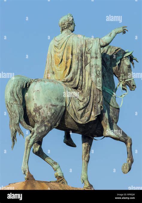 King George III Statue Stock Photo - Alamy