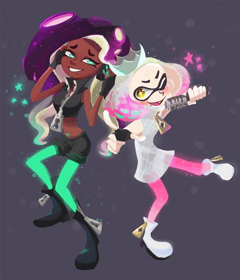 Splatoon - Marina And Pearl by Bukoya-Star on DeviantArt