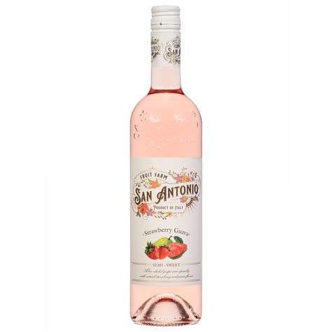 San Antonio Fruit Farm Strawberry Guava Semi-Sweet Rose Wine - Shop ...