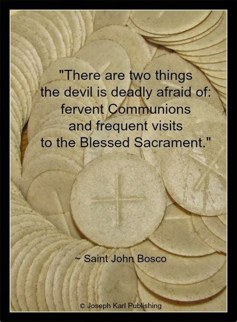 Saint Quotes On The Eucharist. QuotesGram