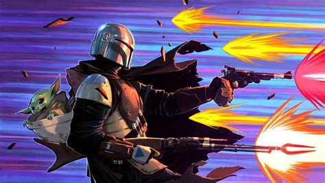 15360x8640 Mandalorian and Baby Yoda Fortnite Digital Art 15360x8640 ...