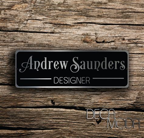 Personalized Door Sign - Classic Metal Signs