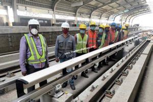 Linxon Begins Third Rail Installation for Kolkata Metro’s Line-3 - The Metro Rail Guy