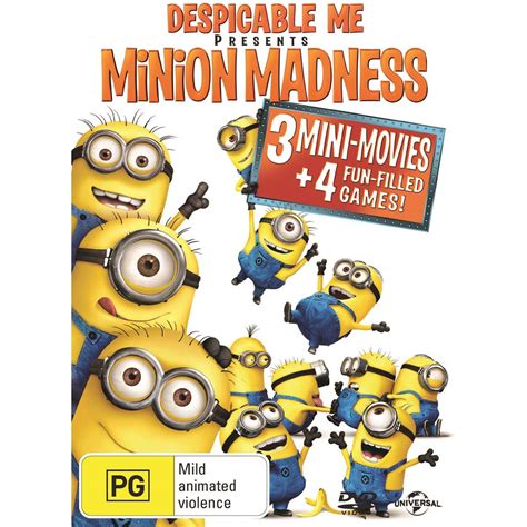 Despicable Me Minion Madness Dvd Each | Woolworths