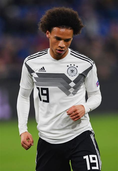 GELSENKIRCHEN, GERMANY - NOVEMBER 19: Leroy Sane of Germany celebrates ...