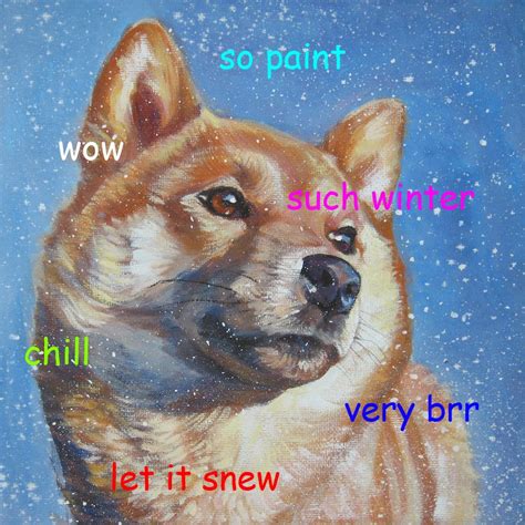 Awesome Doge: Doge painting