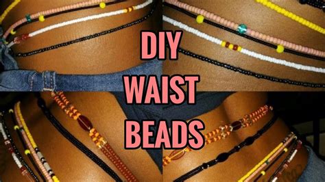 HOW TO: DIY AFRICAN WAIST BEADS FOR WEIGHT LOSS| SIMPLE AND AFFORDABLE ...