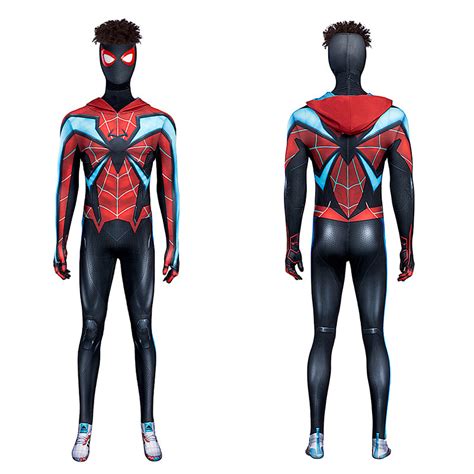 Marvel PS5 Spider-Man Evolved Suit Cosplay Costume – Winkcosplay