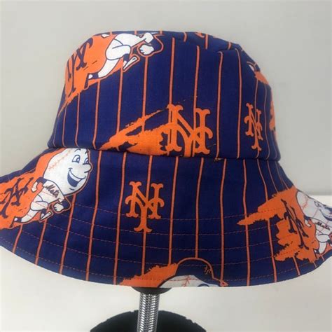 Ny Mets Bucket Hat - Etsy