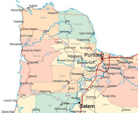 Gallery of Oregon Maps