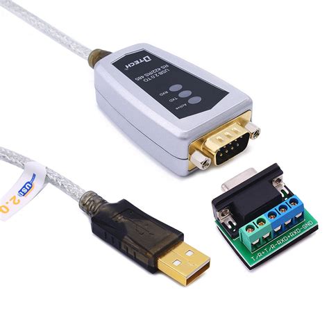 Buy DTech USB to RS422 RS485 Serial Port Converter Adapter Cable with FTDI Chip Supports Windows ...