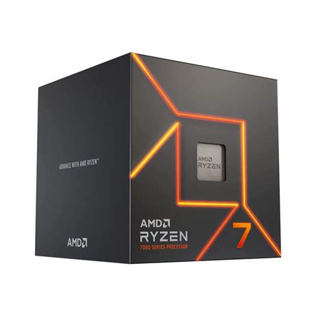 AMD Ryzen 7 7700 with Wraith Prism Cooler - Achieva