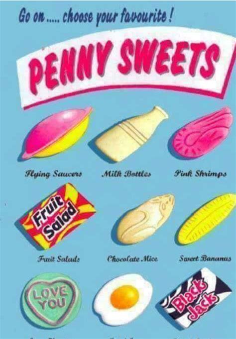 Pin by Tonyjanice Smirk on Remember these...... | Retro sweets, Penny sweets, 80s food