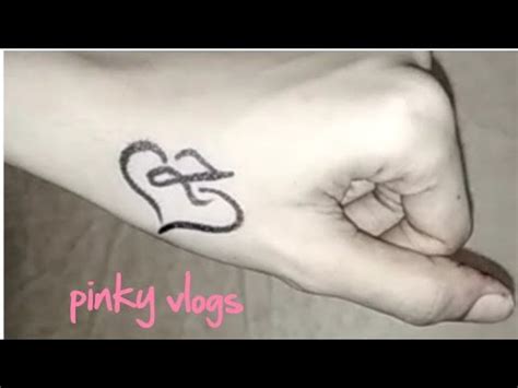 Alphabet Z tattoo design |( subscriber request) | pinky vlogs... - YouTube