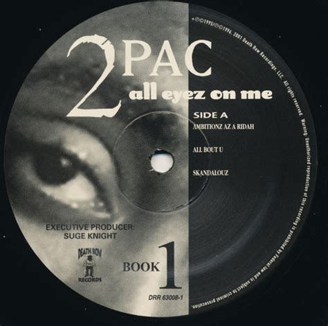 2Pac – All Eyez On Me - US Pressing – Vinyl Pursuit Inc