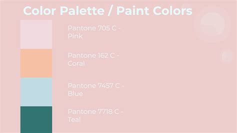 Color Palette / Pantone Colors