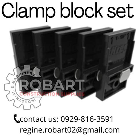 Clamp block set, Commercial & Industrial, Construction Tools ...