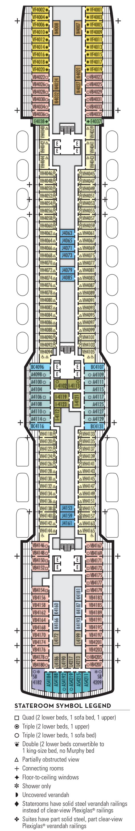 Rotterdam – Deck Plans - Planet Cruise