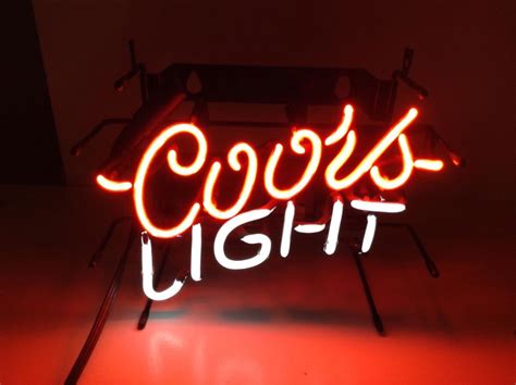 Vintage Coors Light Neon Sign Evertron Everbrite Bar | #1868882579